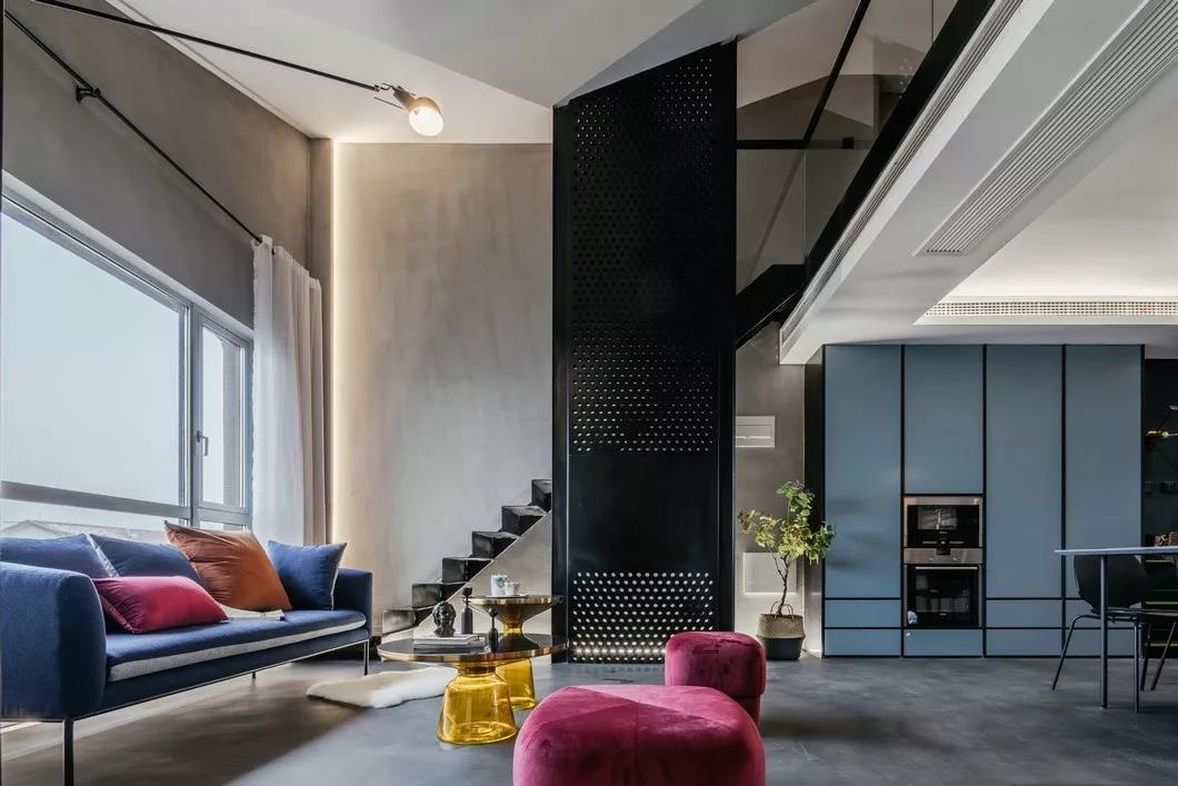 【艾逸装饰】这样的loft,才是我向往的居住自由!